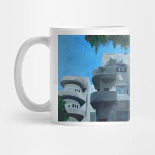 Bauhaus Buildings, Tel Aviv, Israel Mug